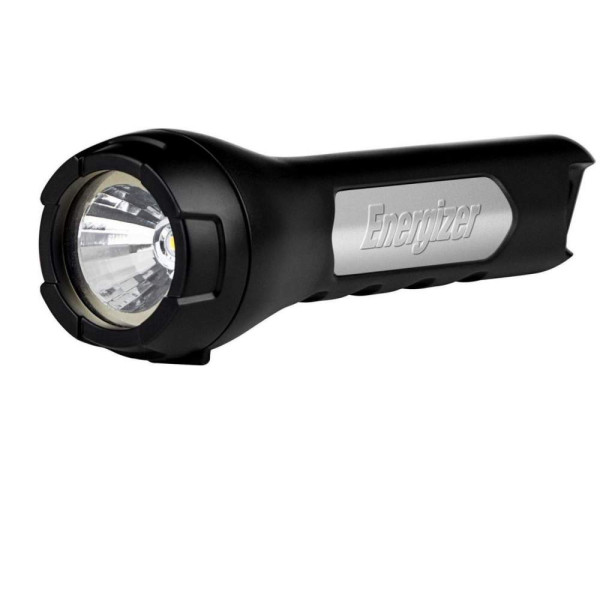 Energizer Grande Torche Impact Rubber 2AA - Lampe Torche Robuste 28 Lumens