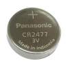 Pile CR2477 Panasonic Bouton Lithium 3V