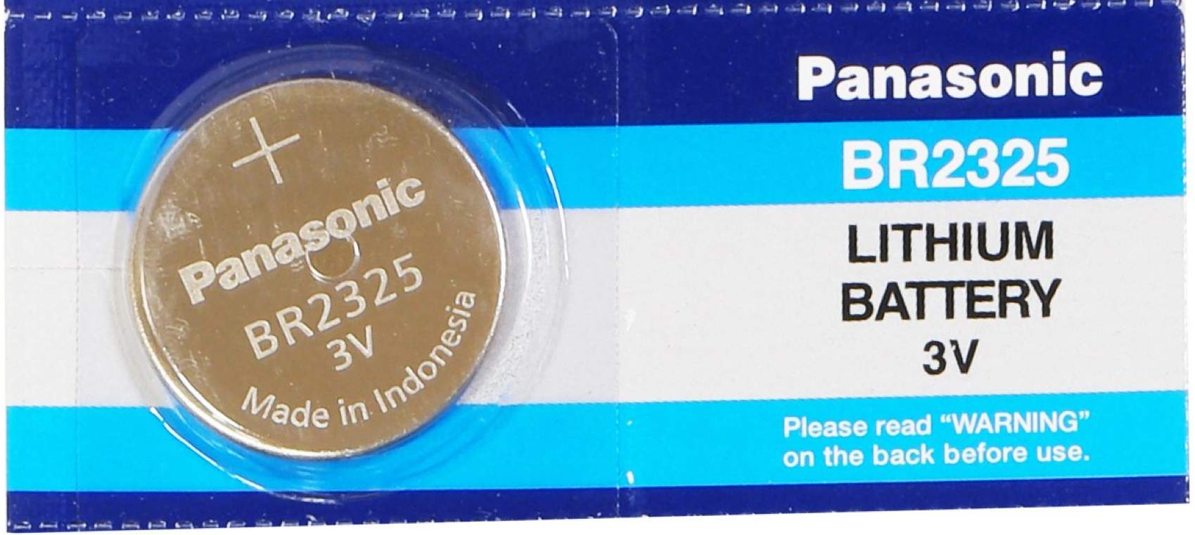 Pile BR2325 Panasonic Bouton Lithium 3V