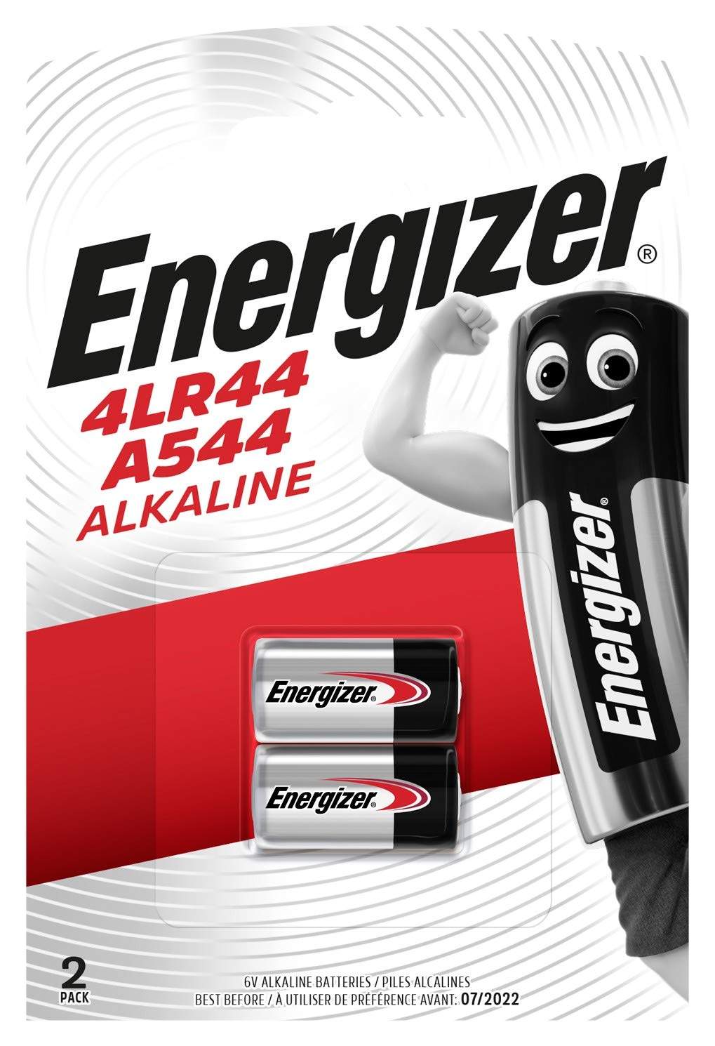Energizer Speciale Alcaline 6V 4LR44/A544 par 2