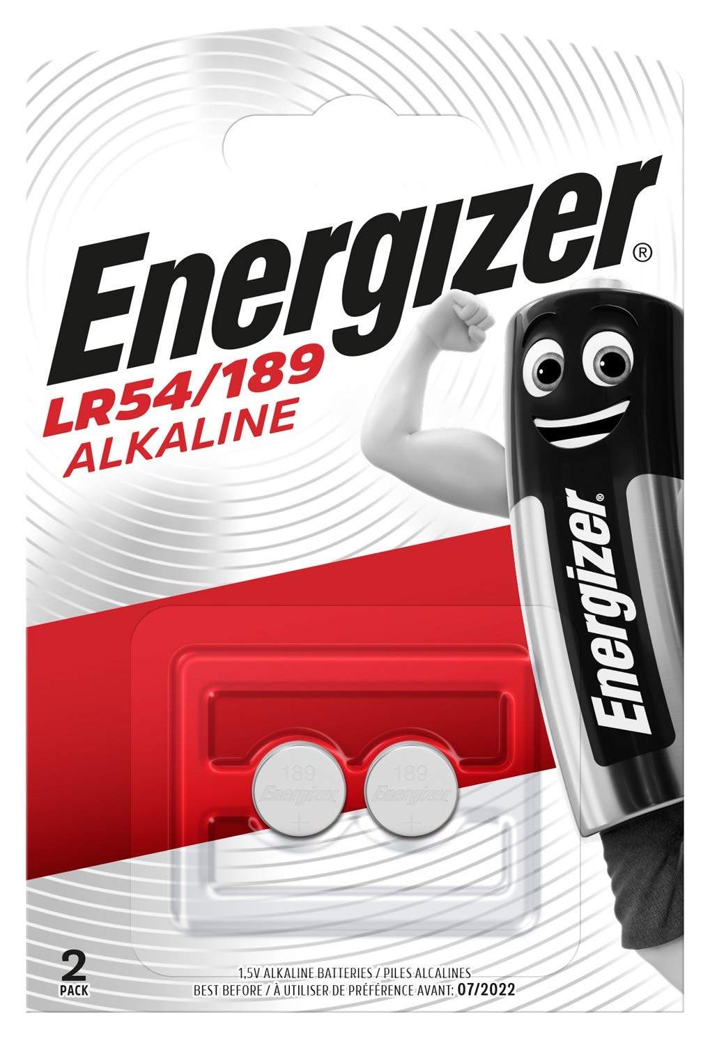 Energizer Speciale Alcaline 1,5V LR54/189 par 2