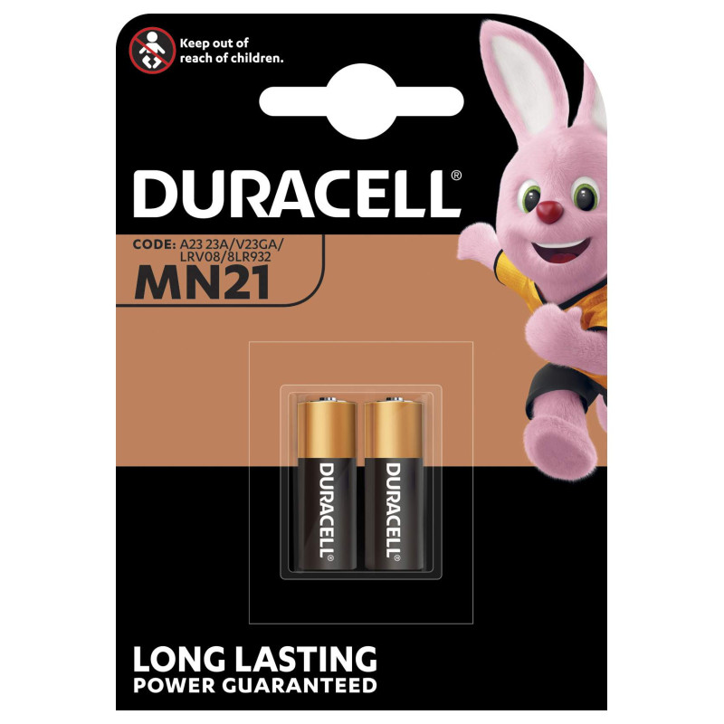 Duracell Alcaline 12V MN21 par 2