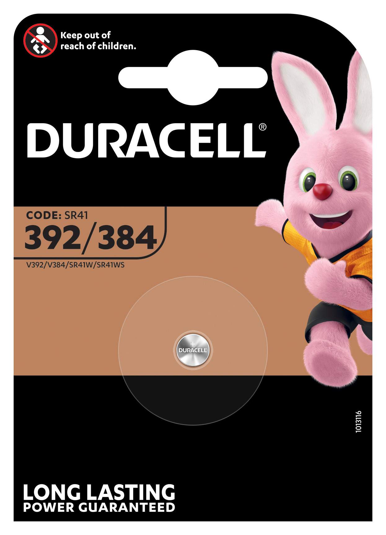 Duracell Montre 392 / 384 par 1