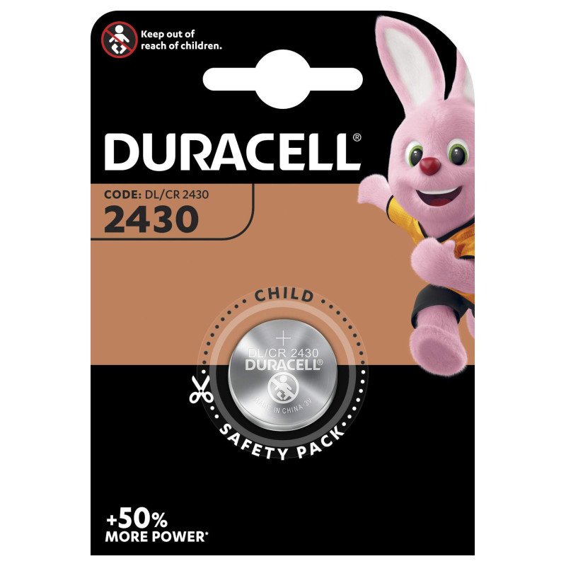 Duracell Lithium 3V CR2430 par 1
