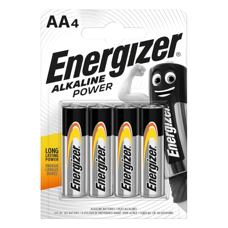 Energizer Alcaline Power AA / LR6 par 4