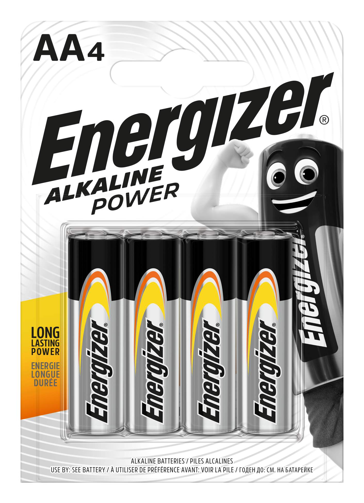 Energizer Alcaline Power AA / LR6 par 4