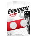 Energizer Lithium 3V CR2450 par 2