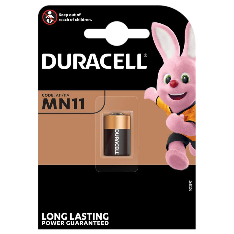 Pile MN11 / A11 / V11A Duracell Alcaline 6V