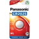 Pile CR2025 Panasonic Bouton Lithium 3V