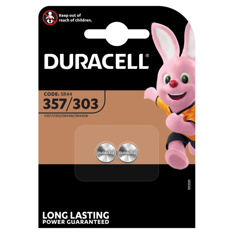 Duracell Montre 357 / 303 par 2