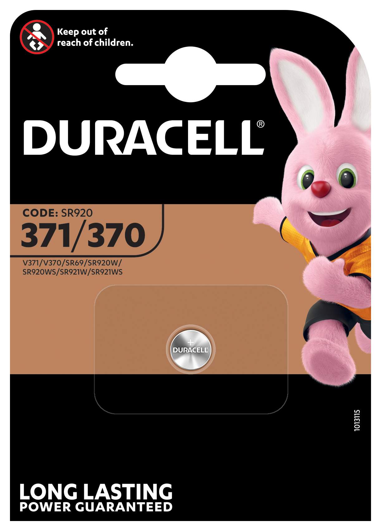 Duracell Montre 371 / 370 par 1