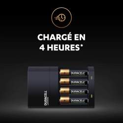 DURACELL CHARGER 4H CEF14 INCL. 2AA/2AAA