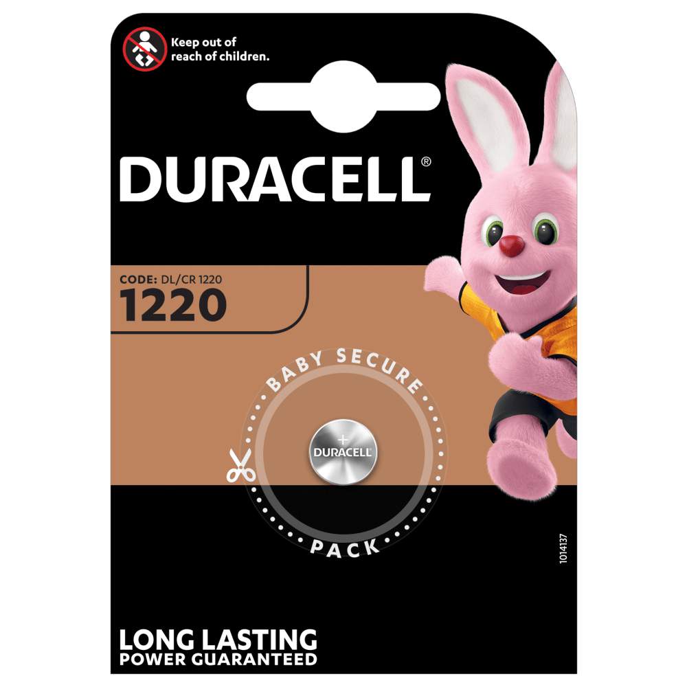 Duracell Lithium 3V CR1220 par 1