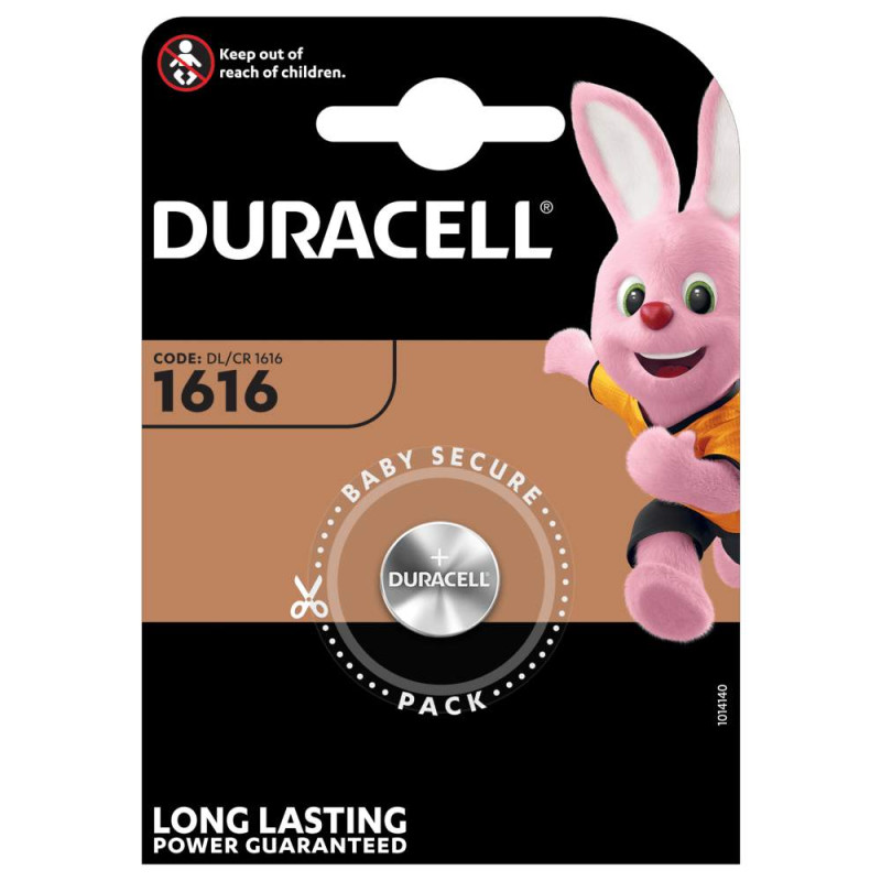 Duracell Lithium 3V CR1616 par 1