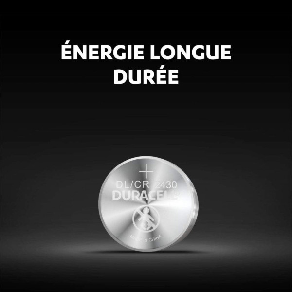 Piles Bouton CR2430 Au Lithium - Lot De 10, 3V, 285 MAh, Pour Appareils électroniques (montres, Calculatrices, Etc.)