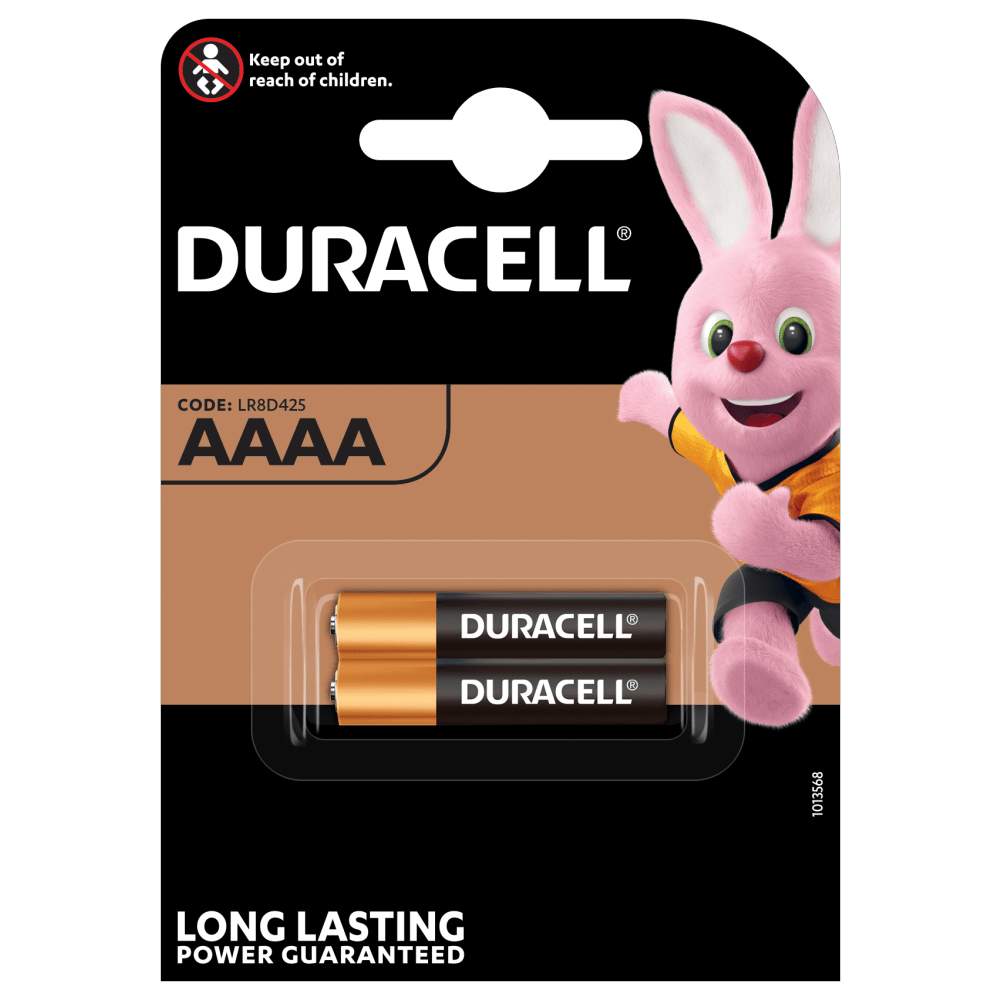 Duracell Alcaline 1,5V AAAA par 2