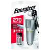 Torche Energizer Vision HD Metal 270lm avec 3 piles AAA