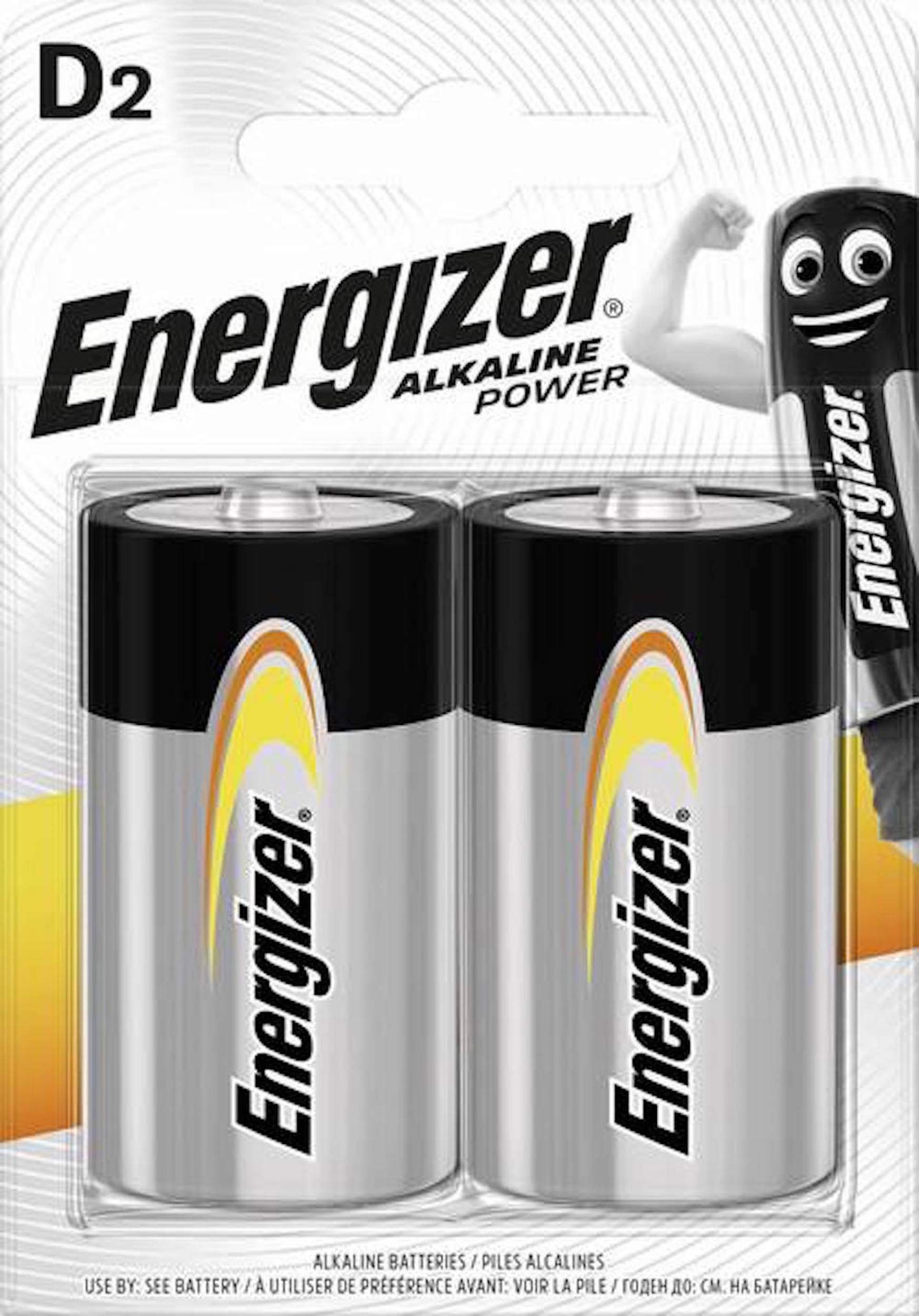 Energizer Alcaline Power D / LR20 par 2