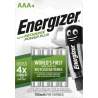 Energizer Rechargeable AAA / HR03 700mAh par 4
