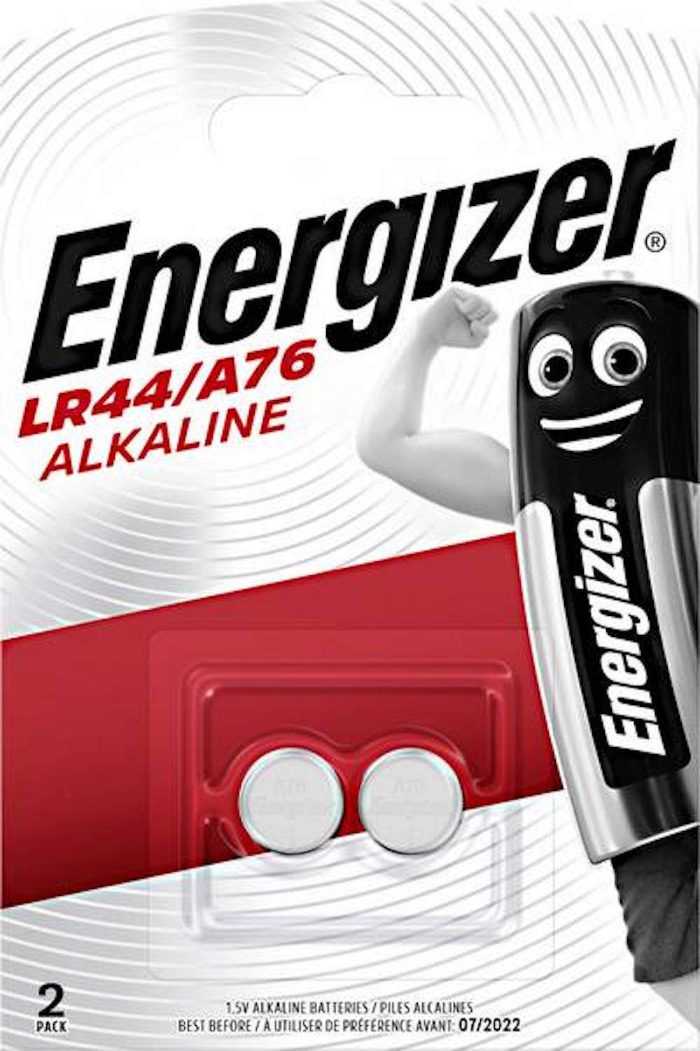 Energizer Speciale Alcaline 1,5V LR44/A76 par 2