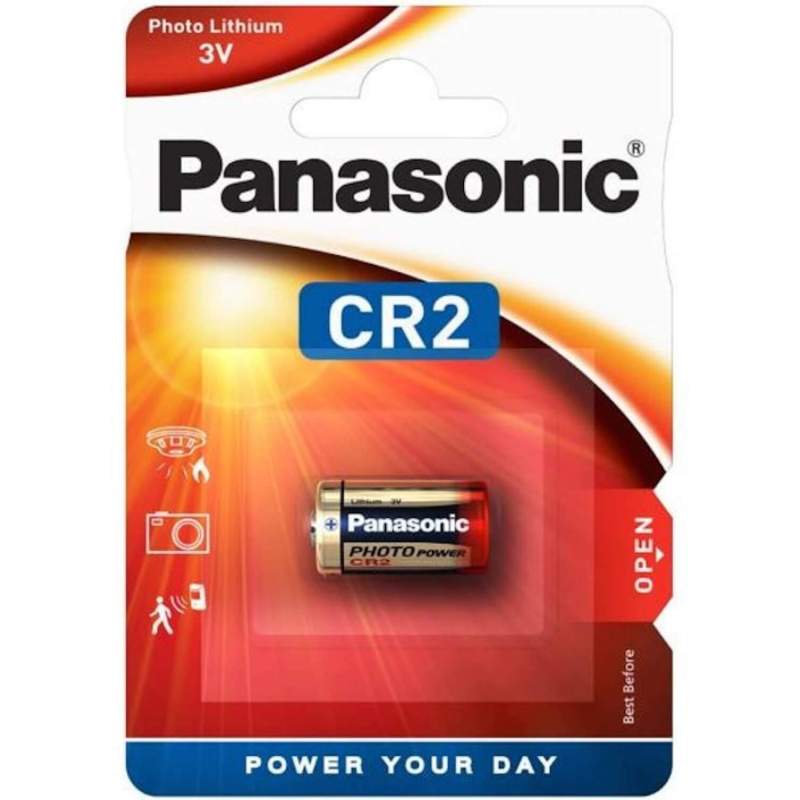 Pile CR2 Panasonic Lithium 3V