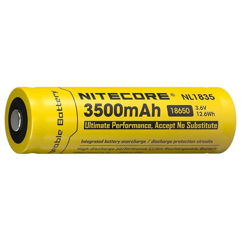 Pile Rechargeable 18650 NiteCore NL1835 3,6V 3500mAh