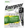 Piles Rechargeables AAA / HR03 500mAh Energizer Universal par 4