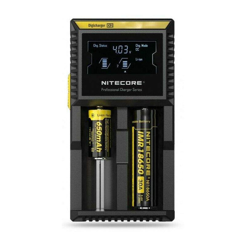 Chargeur de Piles NiteCore D2 EU DigiCharger