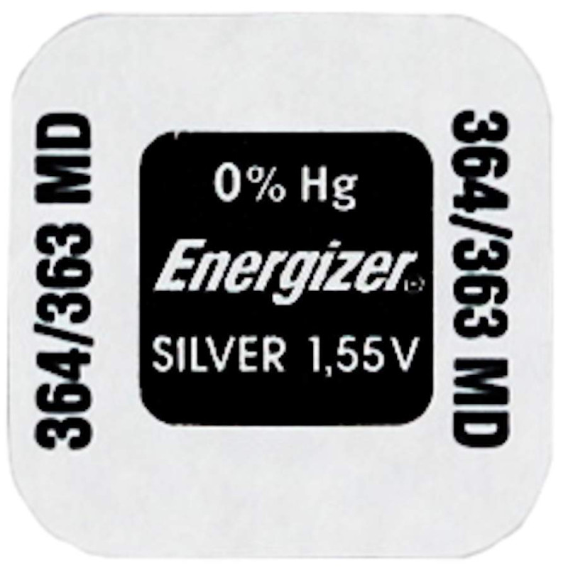 Pile Montre 364 / 363 / SR621SW / AG1 Energizer