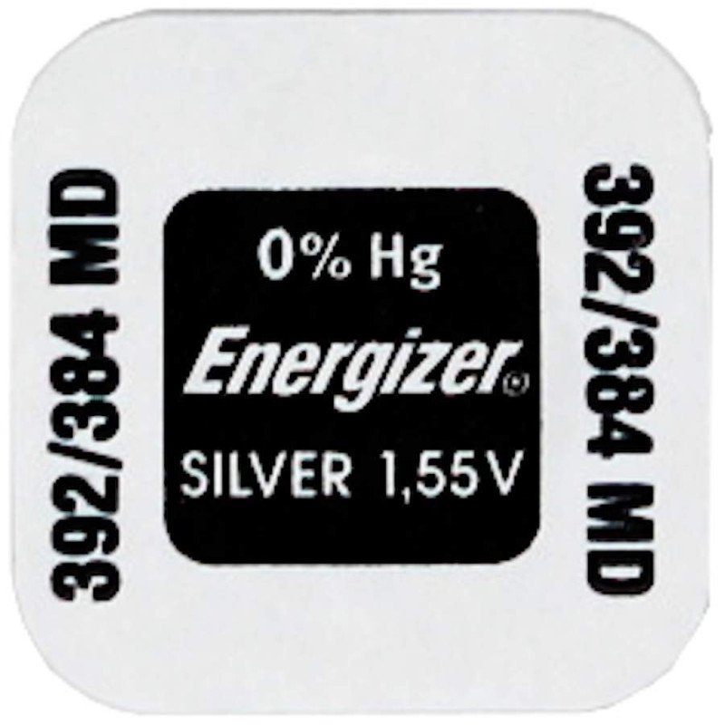 Pile Montre 392 / 384 / SR41 / SR736SW / AG3 Energizer
