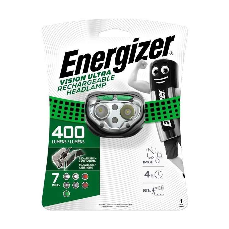 Frontale Energizer Vision Ultra Rechargeable HeadLamp 400lm