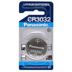 Pile CR3032 Panasonic Bouton Lithium 3V
