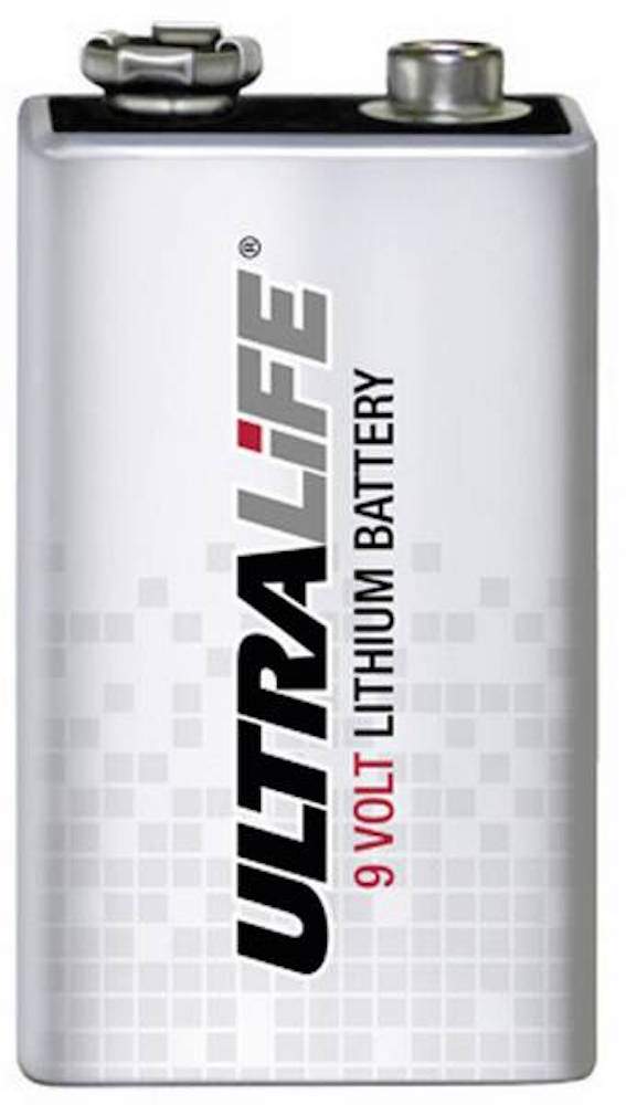 Pile Lithium 9V / 6LR61 ULTRALIFE 1200mAh