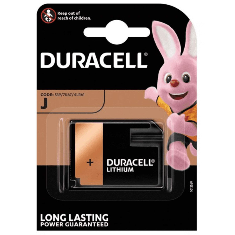 Pile 7K67 / J Duracell Alcaline 6V