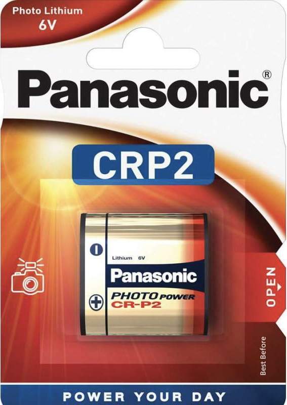 Pile CR-P2 / 223 Panasonic Lithium 6V