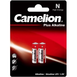 2 Piles LR1 / LADY / N Camelion Plus Alcaline 1,5V
