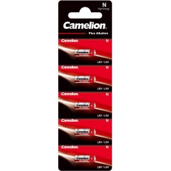5 Piles LR1 / LADY / N Camelion Plus Alcaline 1,5V