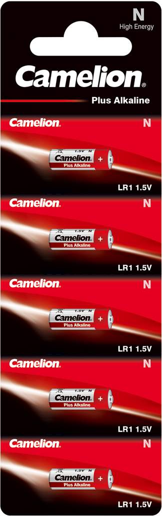 5 Piles LR01 / LADY / N Camelion Plus Alcaline 1,5V