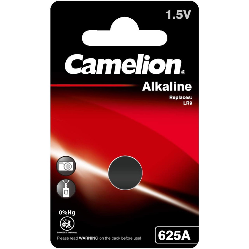 Pile 625A / LR9 / LR625A Camelion Alcaline 1,5V