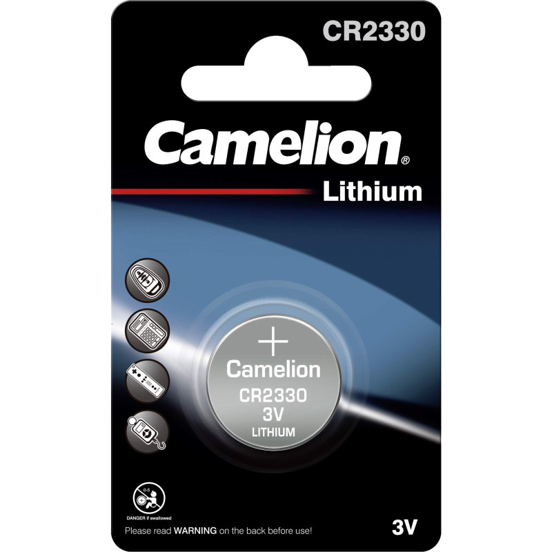 Pile CR2330 Camelion Bouton Lithium 3V