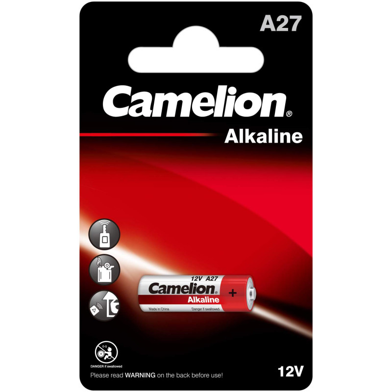 Pile A27 / V27A / MN27 / LR27A Camelion Alcaline 12V
