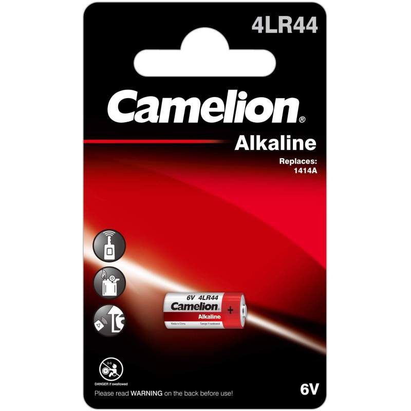 Pile 4LR44 / 1414A / A544 Camelion Alcaline 6V