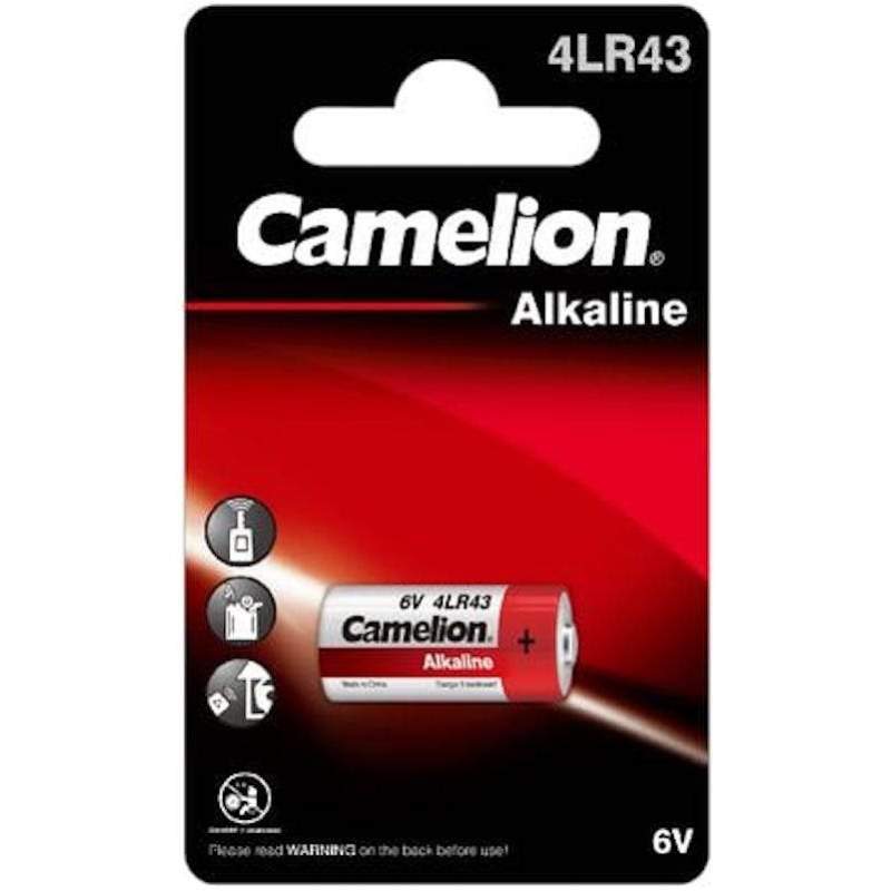 Pile 4LR43 / EPX27 / 4AG12 Camelion Alcaline 6V