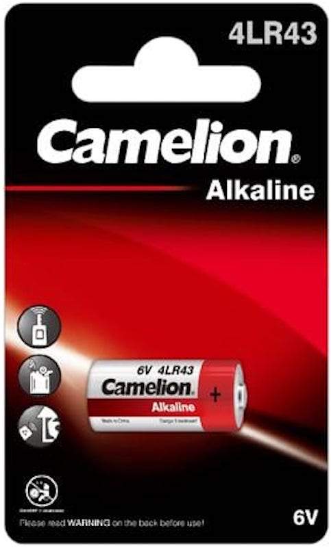 Pile 4LR43 / EPX27 / 4AG12 Camelion Alcaline 6V