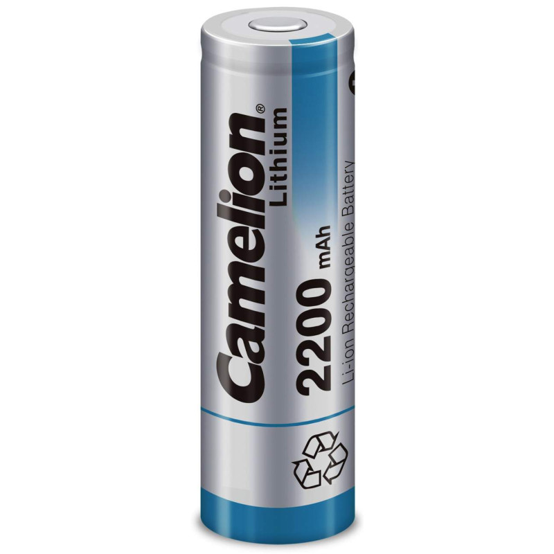 Pile Rechargeable ICR18650F-22 Camelion Li-ion 3,7V 2200mAh