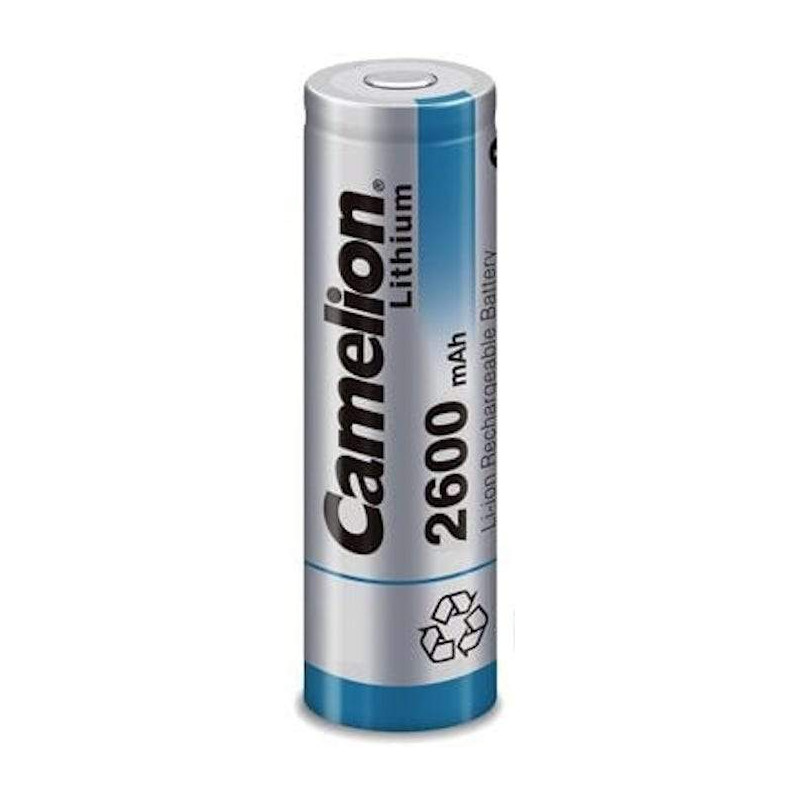 Pile Rechargeable ICR18650F-26 Camelion Li-ion 3,7V 2600mAh