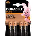 Duracell Alcaline Plus AA / LR6 par 4
