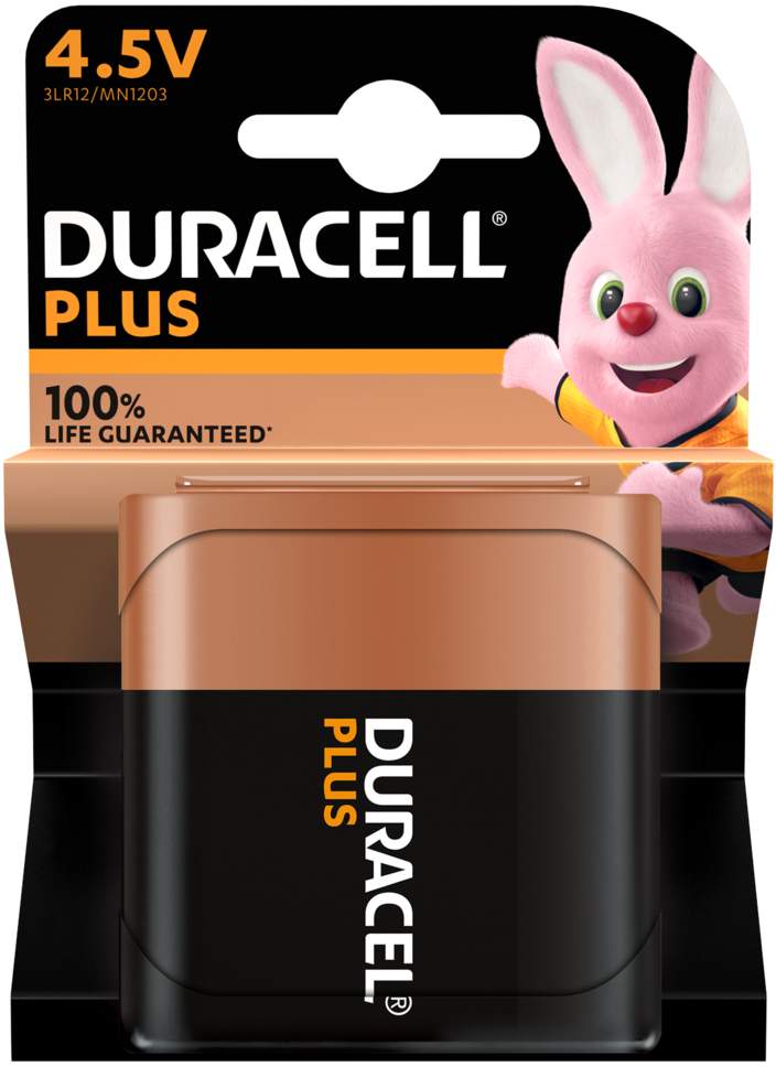 Duracell Alcaline Plus 4,5V / 3LR12 par 1