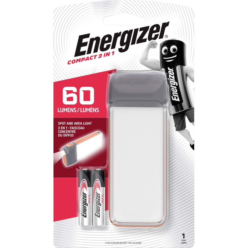 Energizer Torche Lanterne 2in1 Fusion Compact incl. 2 AAA