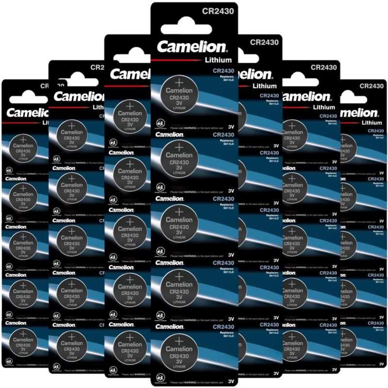35 Piles CR2430 Camelion Bouton Lithium 3V